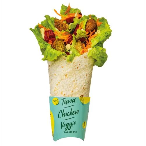 Veggie King wrap (~300g)